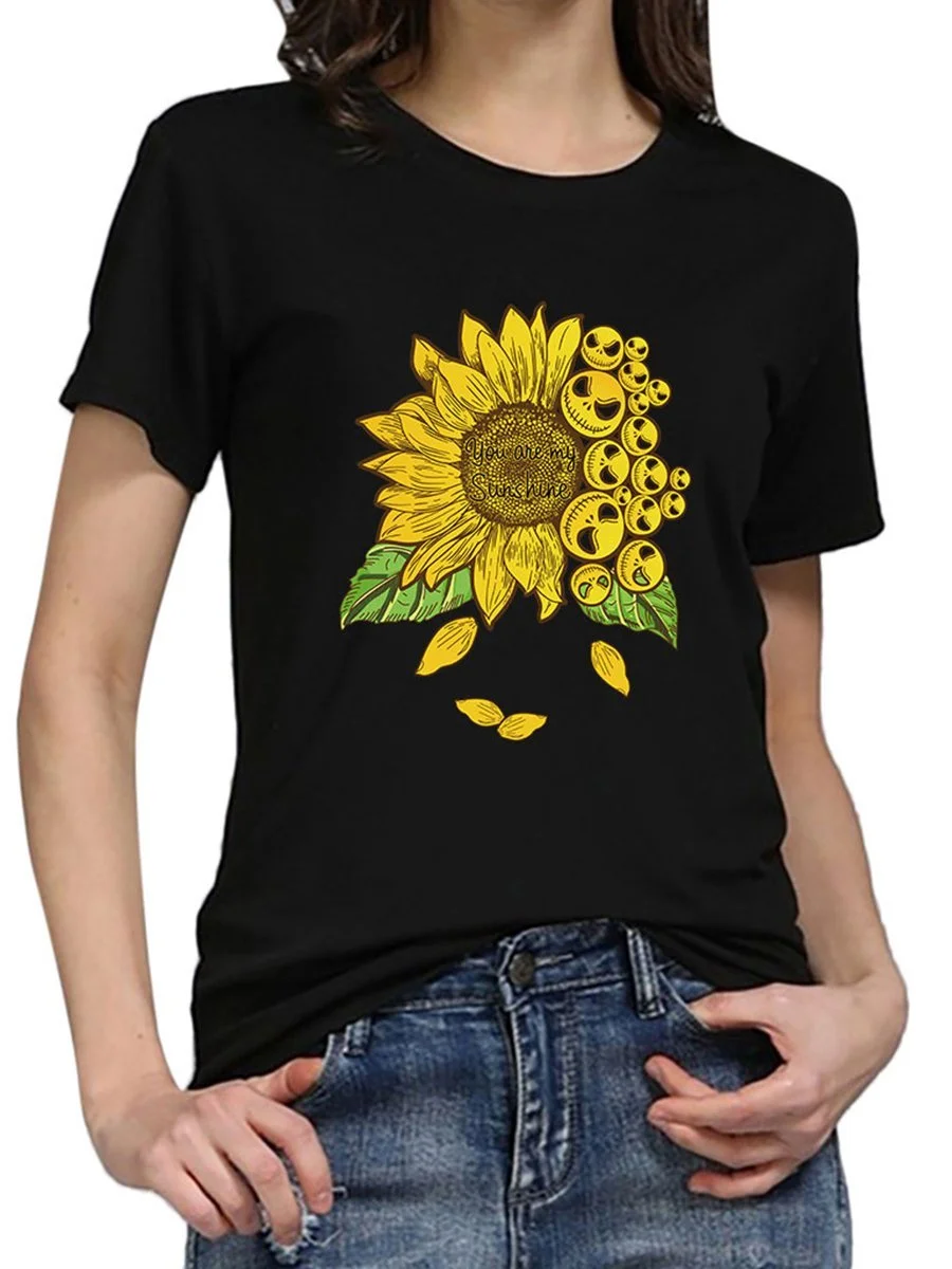 Sunflower Printed T-shirt