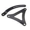 Chrome Alternator Bracket Mount Kit for Dodge Chrysler 383 440 Bb Mopar (White)