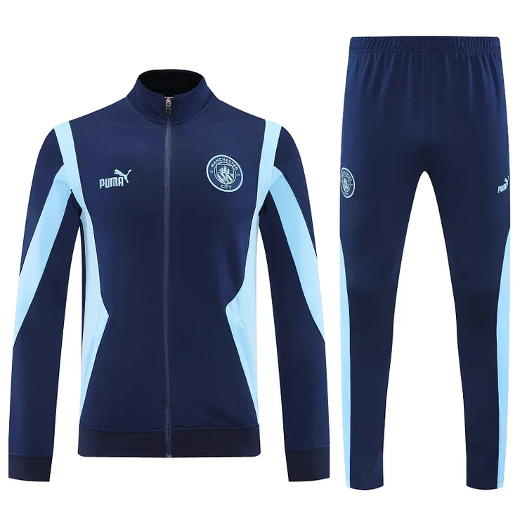 25/26 Manchester City Royal Blue Jacket Training Suit