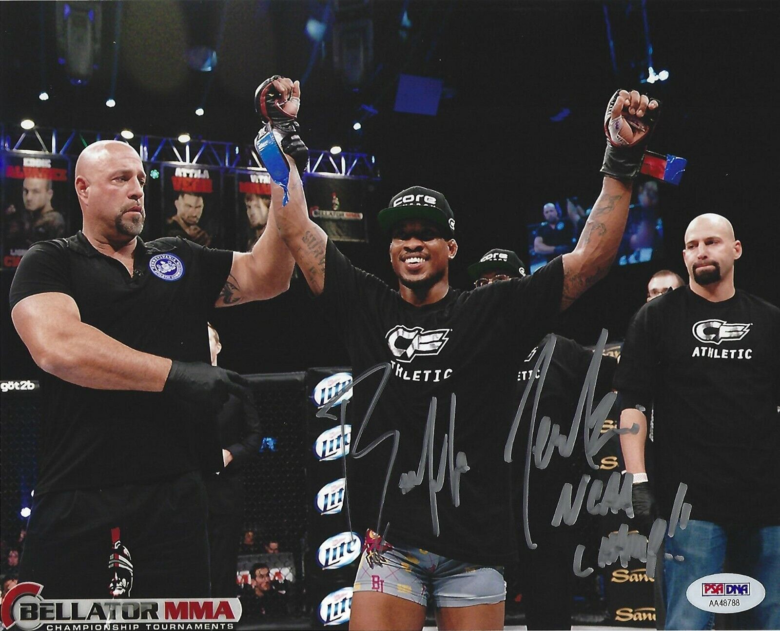 Bubba Jenkins Signed Bellator MMA 8x10 Photo Poster painting PSA/DNA COA Picture Autograph UFC 7