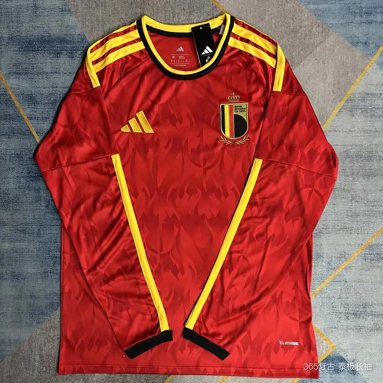 2026 Belgium Home Long-Sleeve Fan Edition