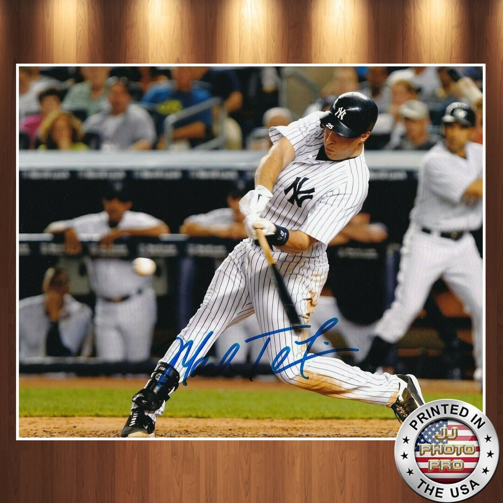 Mark Teixeira Autographed Signed 8x10 Photo Poster painting (Yankees) REPRINT