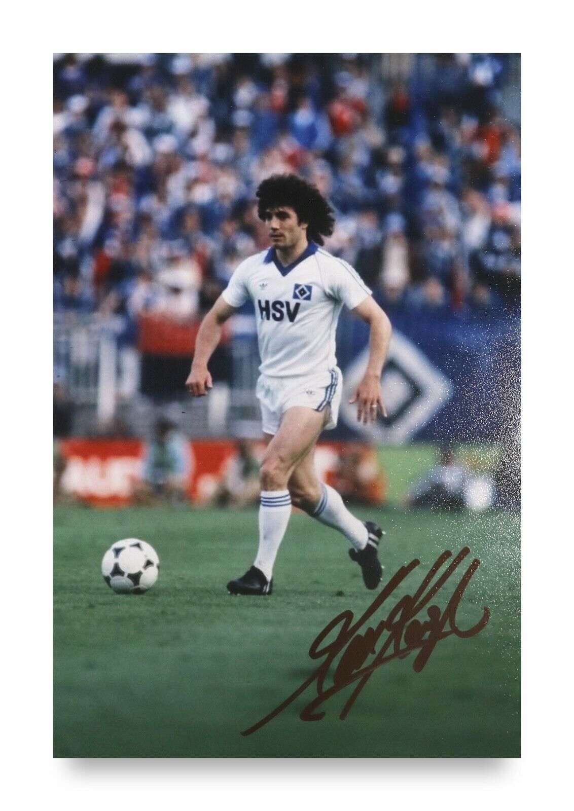 Kevin Keegan Hand Signed 6x4 Photo Poster painting Newcastle United Hamburg SV Autograph + COA