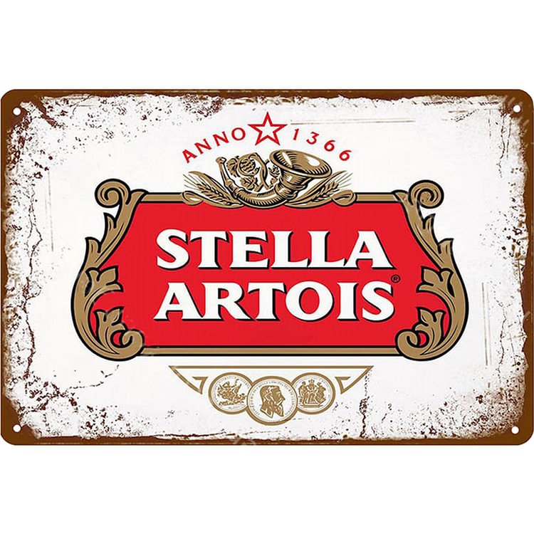 Bière - Enseigne Vintage Métallique/Enseignes en bois - 20*30cm/30*40cm