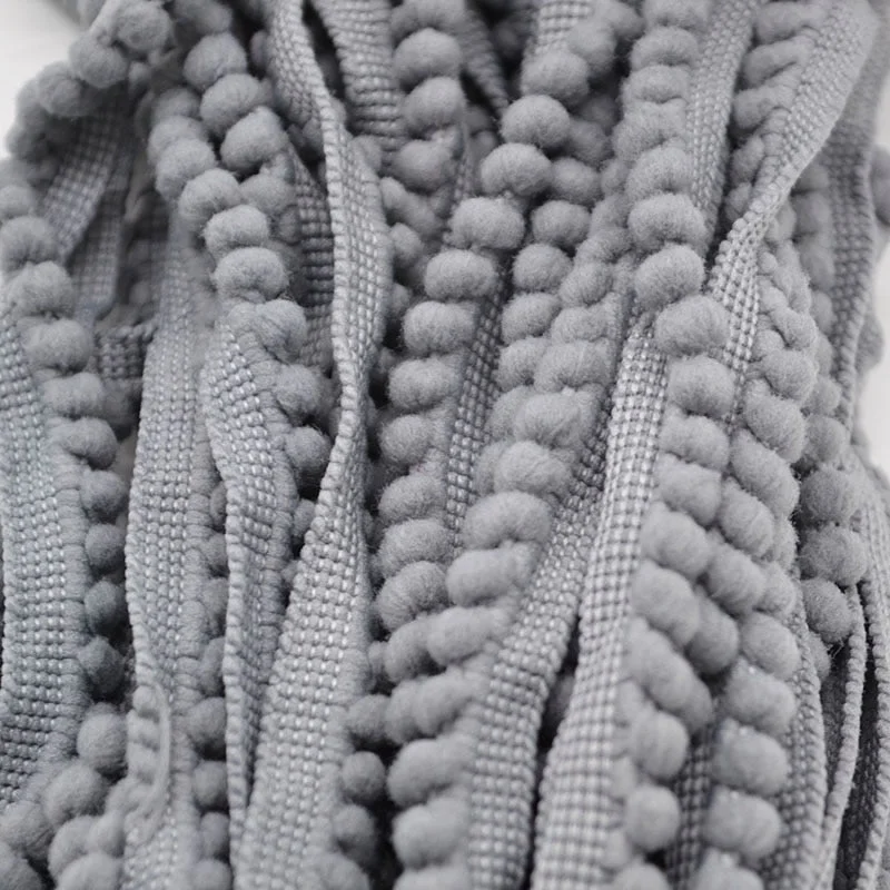 5 Yards Pom Pom Trim Ball 11 mm MINI Pearl Pompom Fringe Ribbon Sewing Lace Kintted Fabric Handmade Craft Accessories