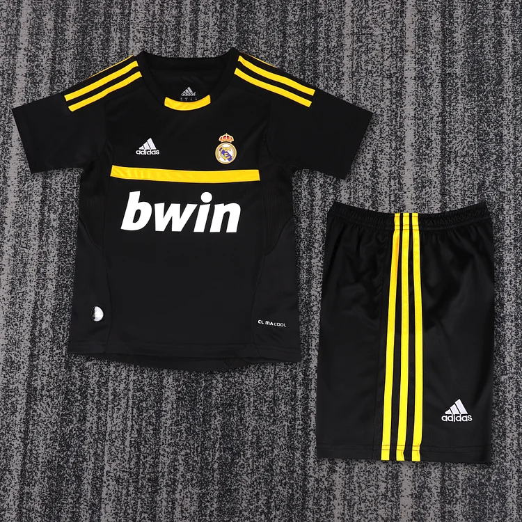 2011-12 Real Madrid Goalkeeper Retro Black Shirt - Kids