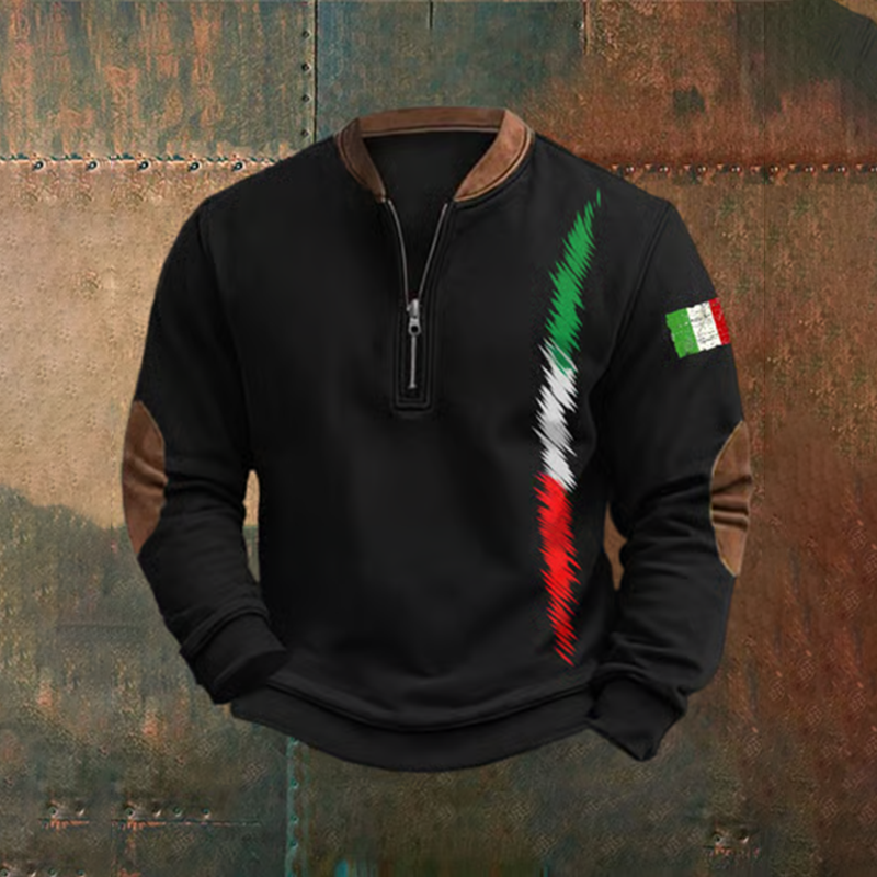 Felpa da uomo con souvenir dell'Italia