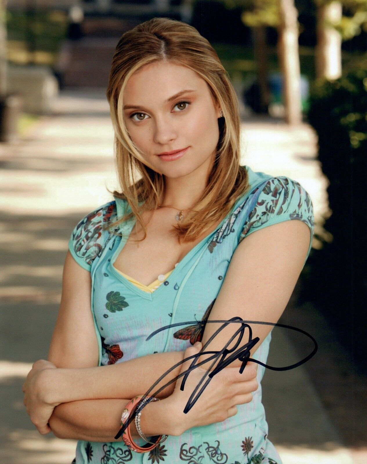 Spencer Grammer Signed Autographed 8x10 Photo Poster painting RICK & MORTY Actress COA