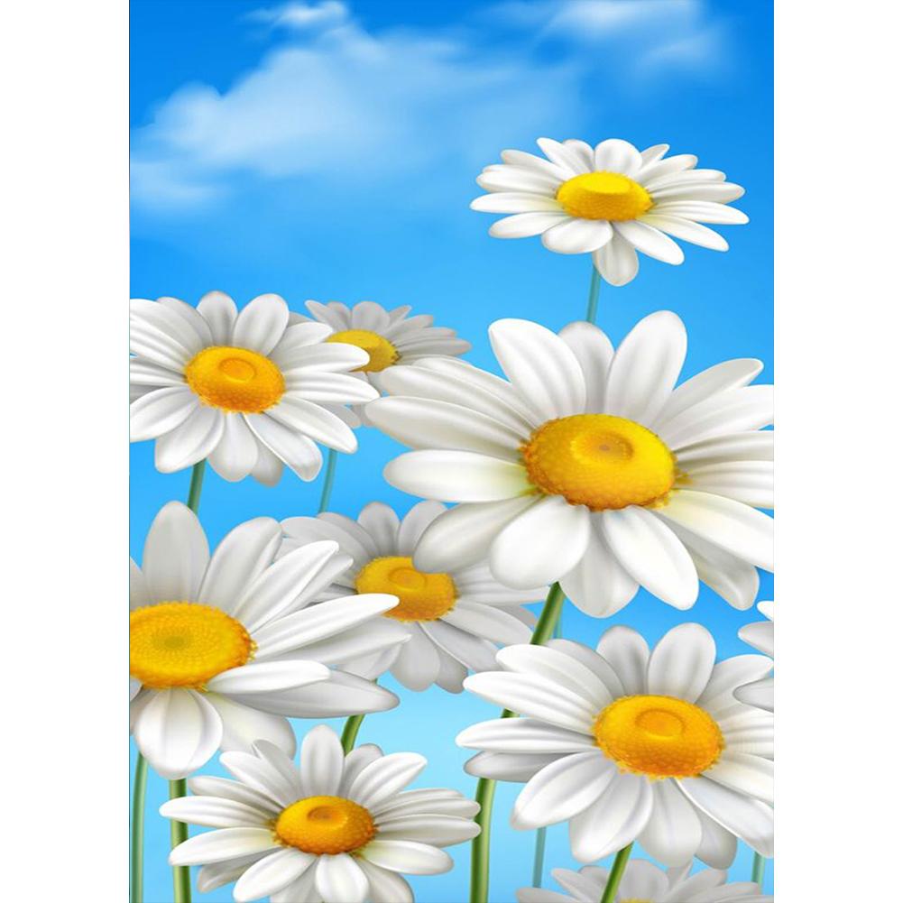 

30*40CM - Flowers - Round Drill Diamond Painting, 501 Original