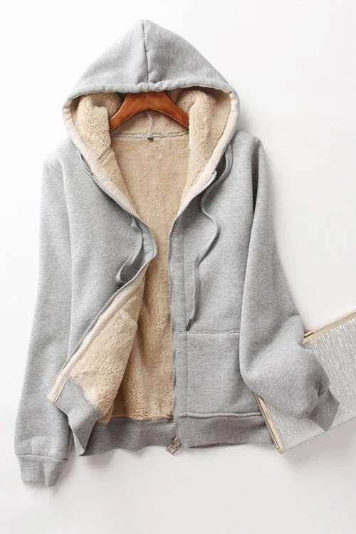 Love is Life Cashmere Hooded Jacket
