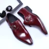 Spring Man Shoe Leather Formal Classic Italian Shoes