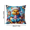 Winnie The Pooh - 11CT Stamped Cross Stitch Pillowcase 45*45cm