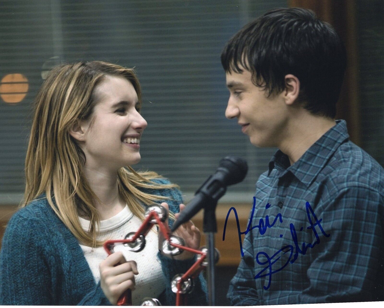 Keir Gilchrist It's Kind of a Funny Story Signed 8x10 Photo Poster painting w/COA #3