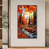 Diamond Painting - Full Round Drill - Autumn Scenery(Canvas|40*70cm)