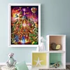 Diamond Painting -5D Full Round Drill Fantasy Castle(50*40 CM)