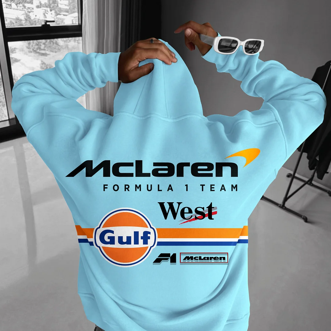 Oversize McLaren F1 Hoodie、、URBENIE