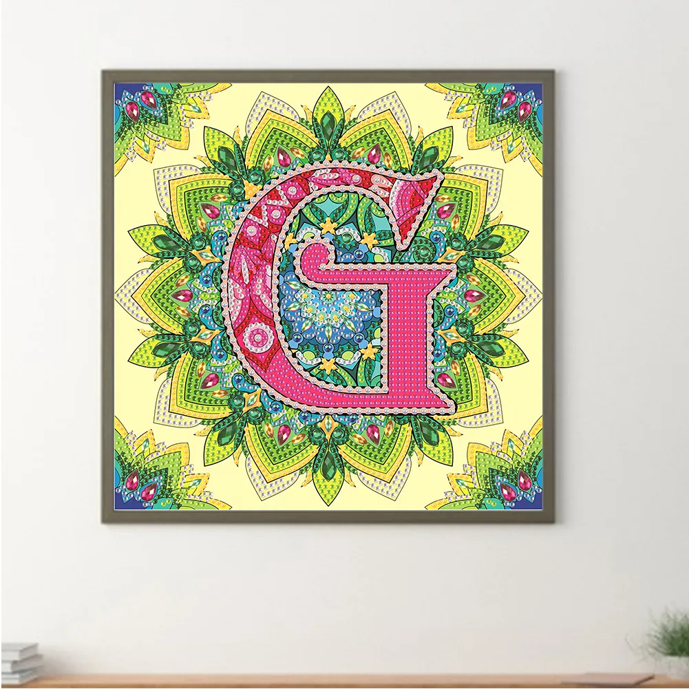 Diamond Painting - Partial Special Shaped Drill - Datura G(30*30cm)