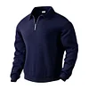 💥 2025 Hot Sale! Men's Pullover Stand Collar Long Sleeve Sportswear with Raglan Zipper Top - Suitable for Outdoor Hiking, Daily Commuting and Home Use