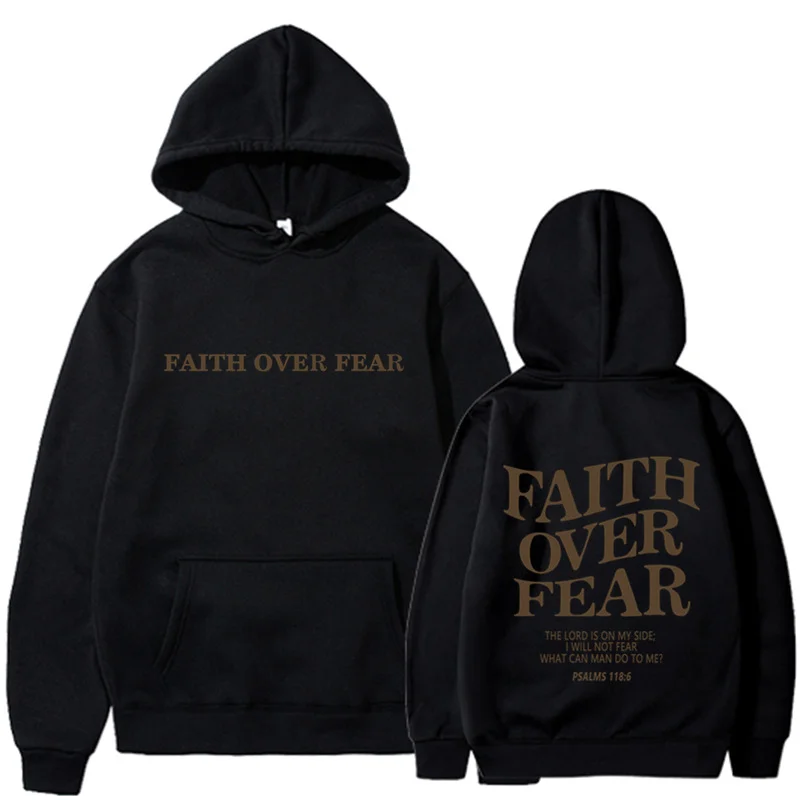 Faith Over Fear Hoodie / DarkAcademias /Darkacademias