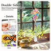 2pcs Flower Cross Diamond Painting Double-sided Crystal Window Suncatcher Craft Set Birthday Gifts Home Garden Decor Hanging Kit