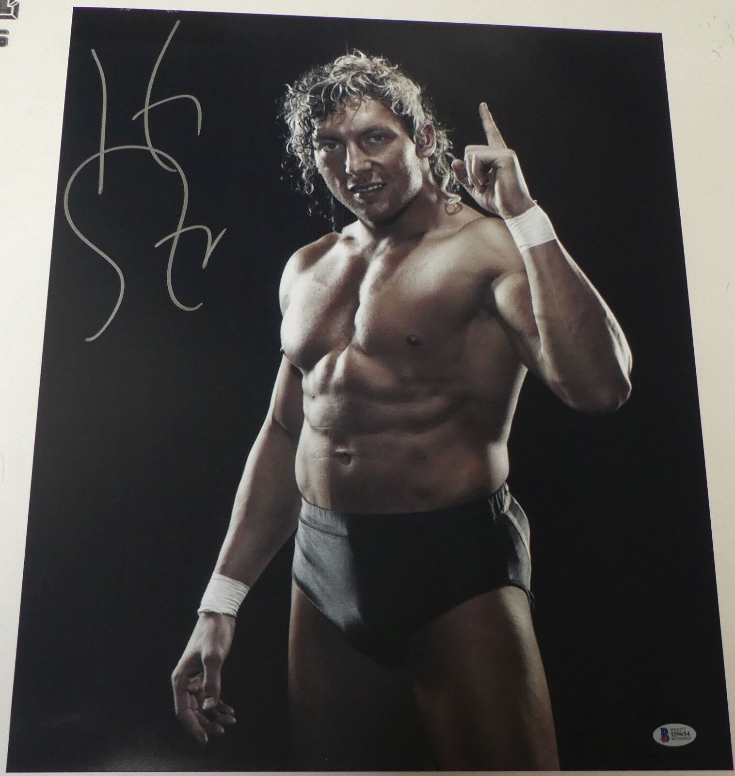 Kenny Omega Signed 16x20 Photo Poster painting BAS COA New Japan Pro Wrestling Bullet Club PWG 1