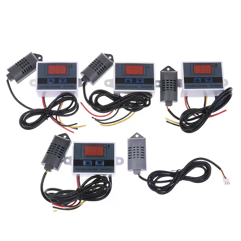 12V 24V 220V Digital Humidity Controller Humidistat Hygrometer Humidity ...