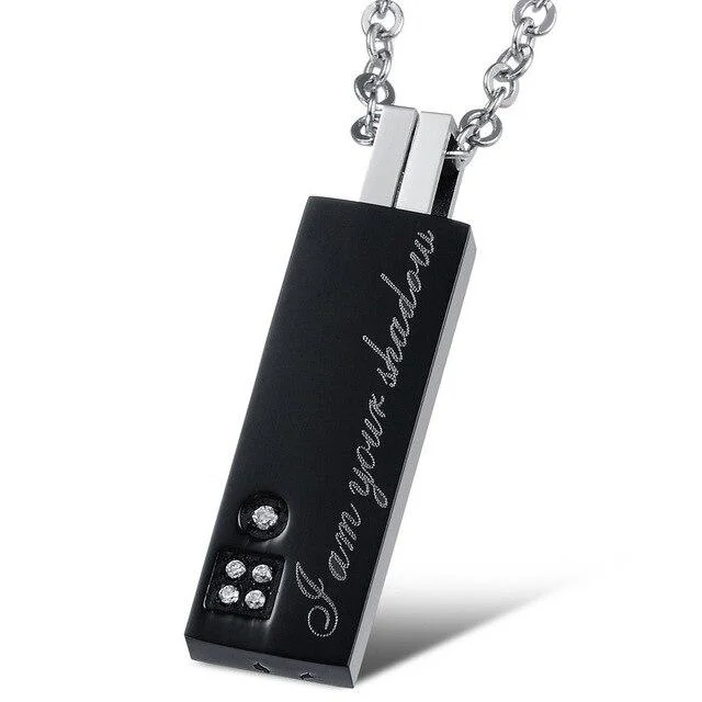 BFF Couple Necklace I am your Shadow light-Mayoulove