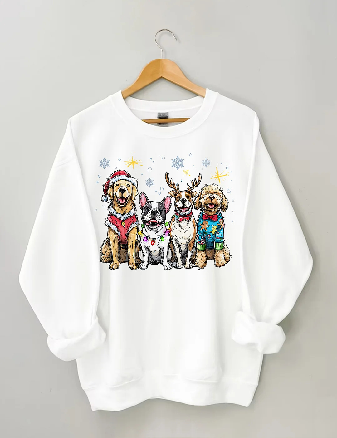 Christmas Dogs Sweatshirt