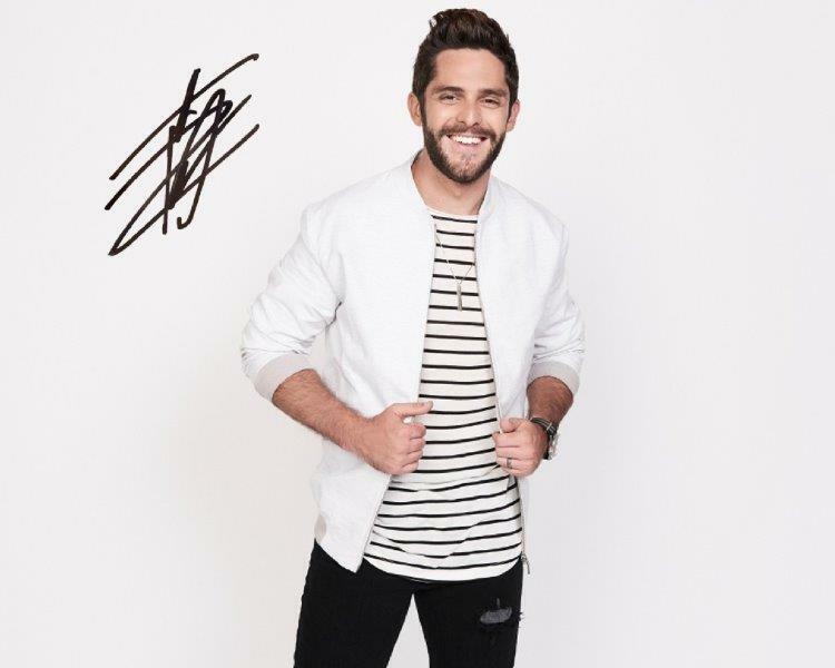 REPRINT - THOMAS RHETT Country Autographed Signed 8 x 10 Photo Poster painting Man Cave