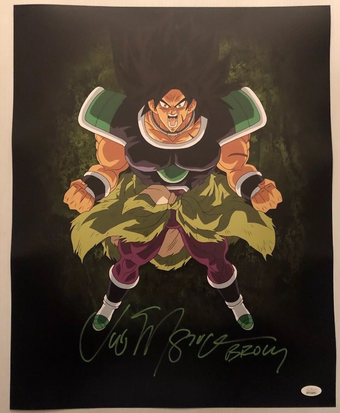 Vic Mignogna Signed Autographed 16x20 Photo Poster painting Dragon Ball Z Super Broly JSA COA 1