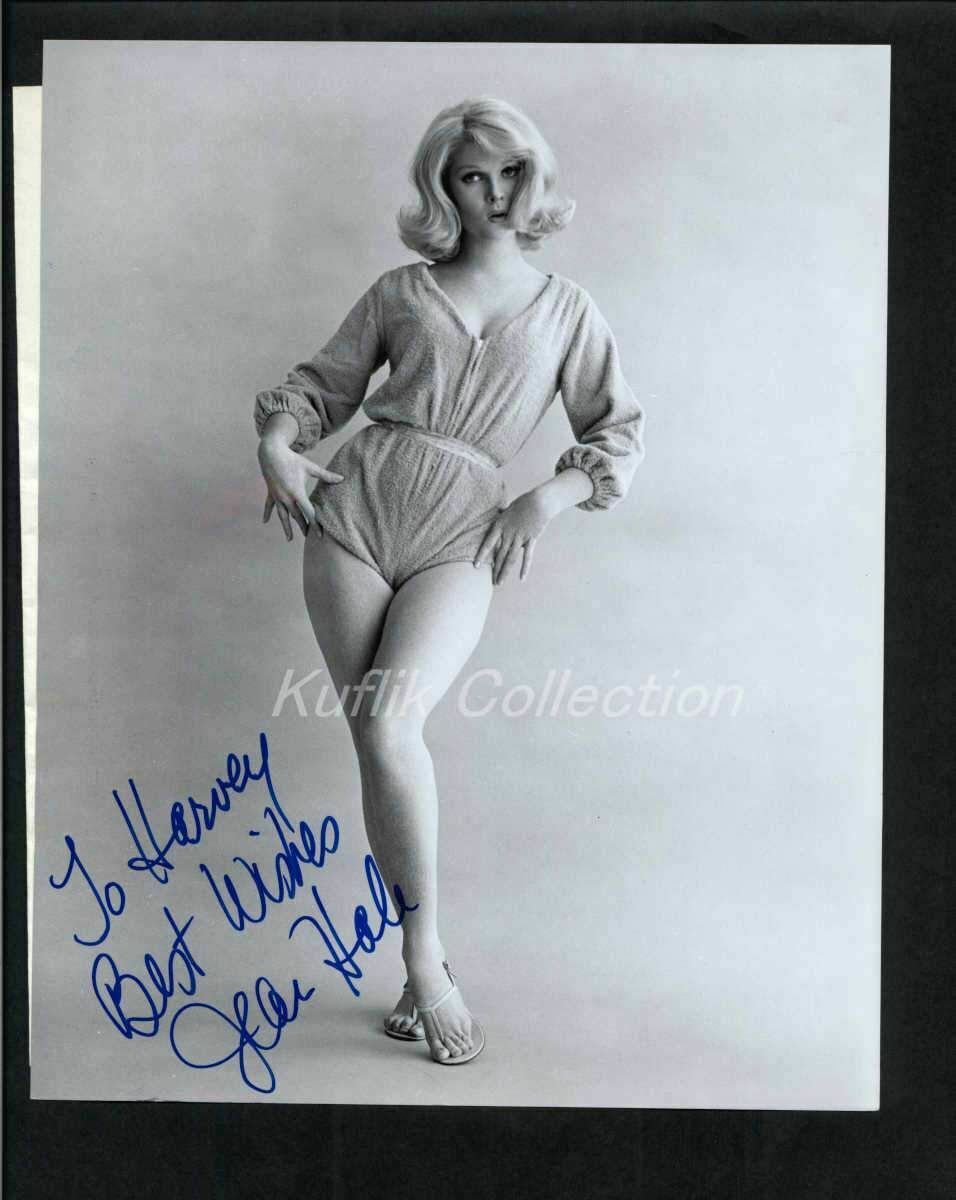 Jean Hale - Signed Vintage Celebrity Autograph Photo Poster painting - In like Flint