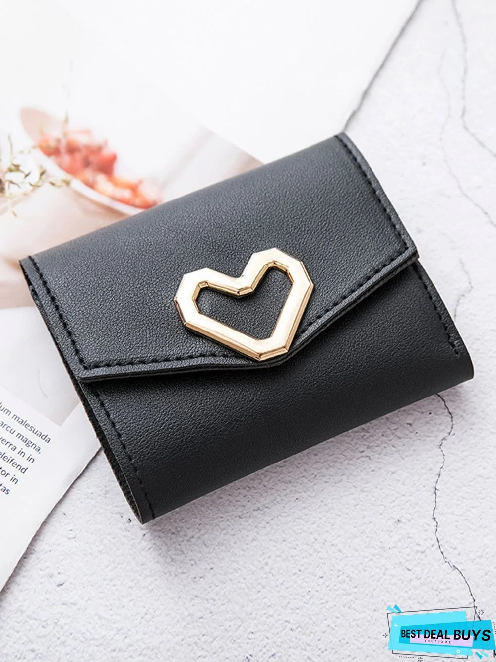 Valentine's Day Heart Multi-Layered Card Holder Wallet