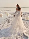 Gauze Crochet Off-The-Shoulder Maxi Dress