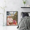 [Brand]Decorate For Christmas - 14CT Stamped Cross Stitch - 44*59cm - Xmas