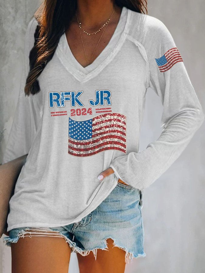 Women'S RFK JR 2024 Printed T-Shirt