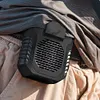 Mini Hanging Neck Fan USB Rechargeable 6000Mah for Indoor Outdoor (Green)