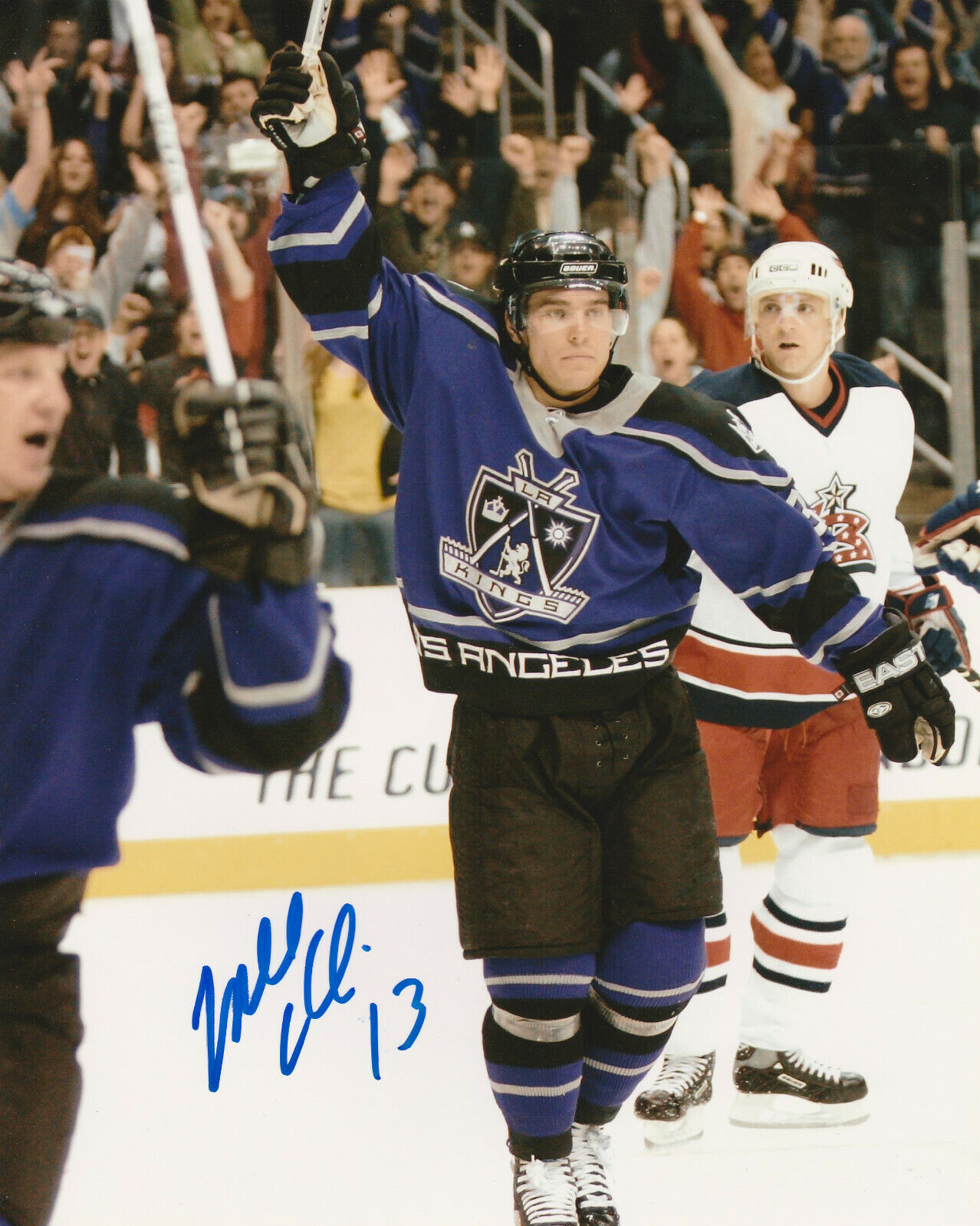 MIKE CAMMALLERI SIGNED LOS ANGELES LA KINGS 8x10 Photo Poster painting #3 MICHAEL Autograph