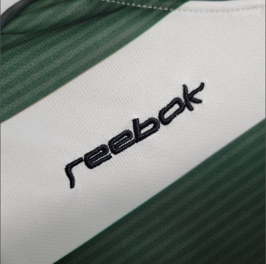 Retro 01-03 Sporting Lisbon Home Long Sleeve Football Shirt Thai Quality
