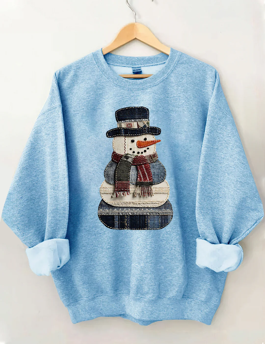 Patchwork Christmas Sweatshirt