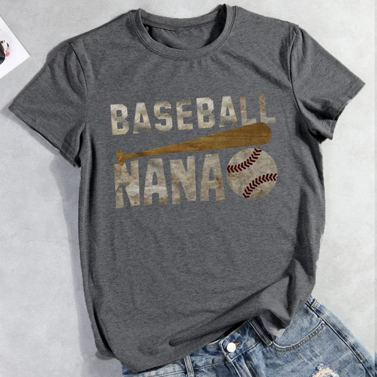 AL™ Baseball Nana T-shirt Tee-537214-Annaletters