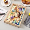 Wooden Sheep 5D Diamond Painting Tray Art Craft with Handles for Home Decor