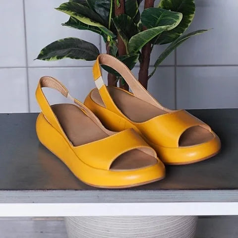Aiertu Ladies Sandals 2024 Summer comfort Sandals Fashion closed Toe Fish Mouth plus Size platform Sexy Women Sandals Aiertu