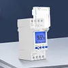 2 Channels Programmable 24Hours Time Clock Big LCD Display Digital Timer Switch