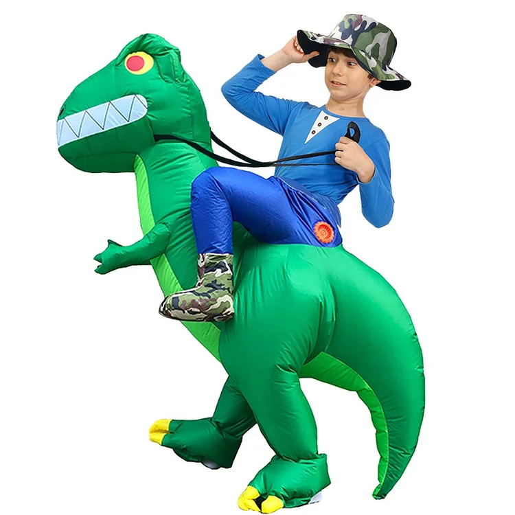 Inflatable Funny Riding Tyrannosaurus Rex