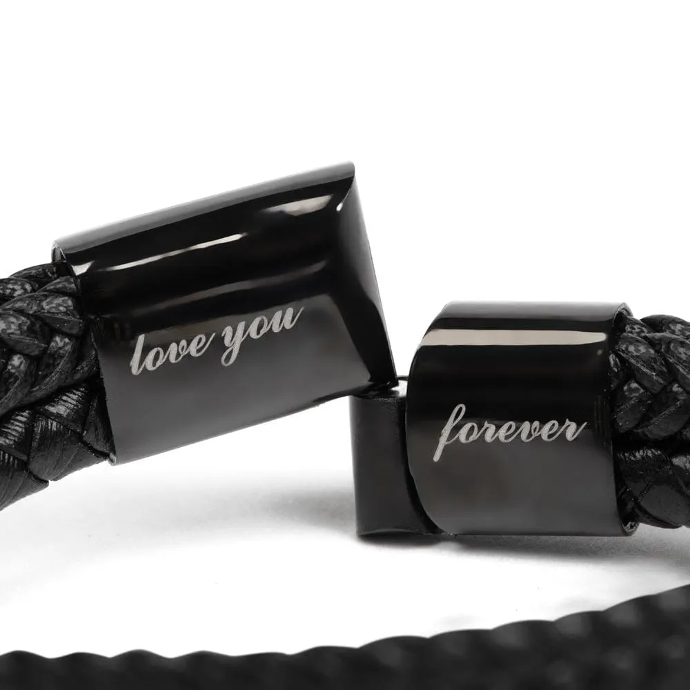 To My Husband Bracelet From Wife