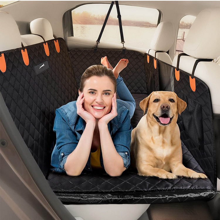 Hard Bottom Dog Car Seat Protector