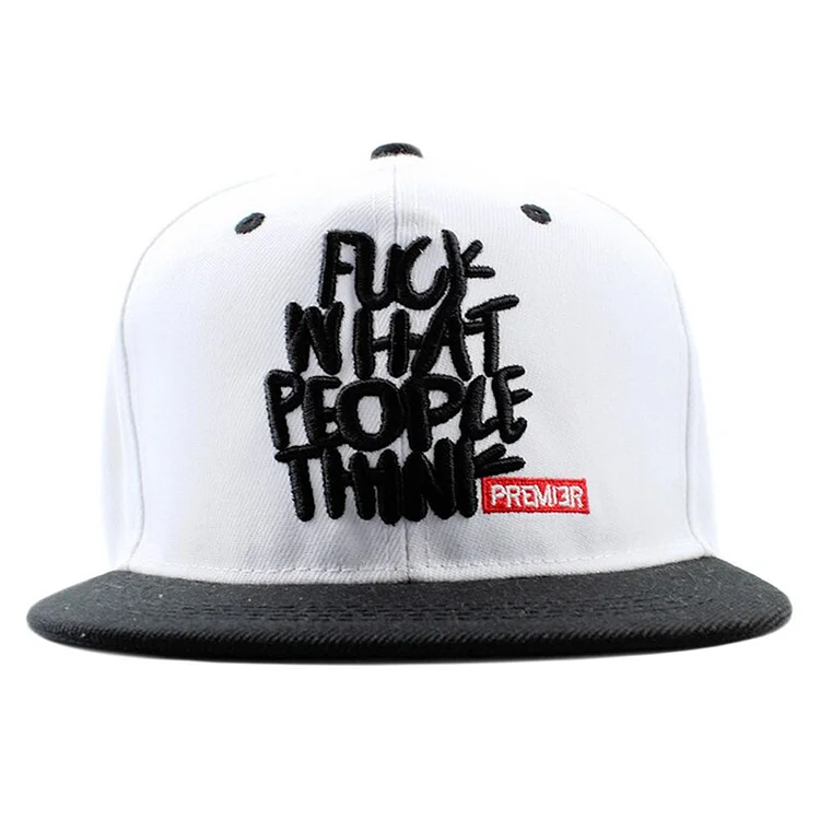 Snapback Baseball Cap Hat Visor Hat Wild Personality Hip Hop Hats For Men Women
