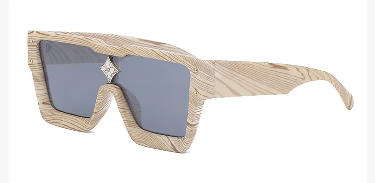 Oversized Square Eyeglasses Frames For Women Luxury Brand Designer Black Glasses Vintage Big Shades Sunglasses Lady Fashion