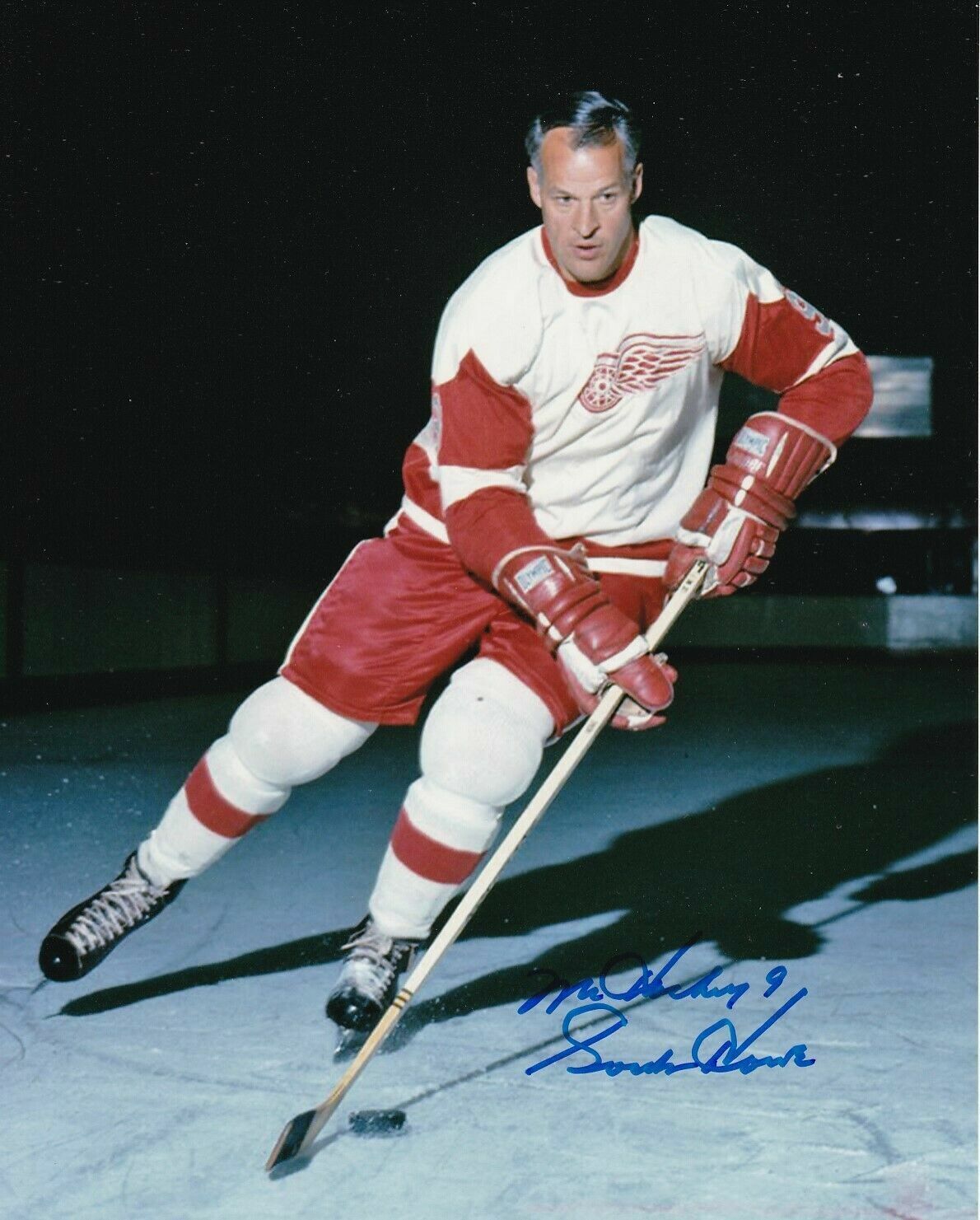 Gordie Howe Autographed Signed 8x10 Photo Poster painting ( HOF Red Wings ) REPRINT