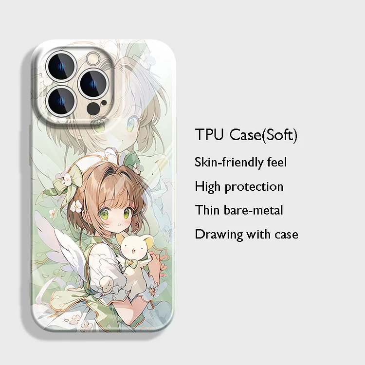 Anime Lily Girl Green Phone Case